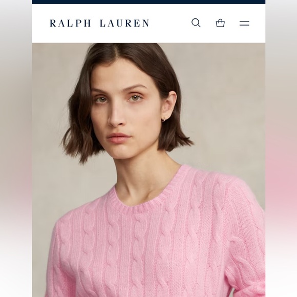 💥 SOLD💥 750$ - THE POLO RALPH LAUREN ICONIC CASHMERE SWEATER - Large - Picture 5 of 12